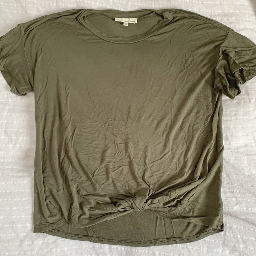 June & Hudson Knotted Tshirt